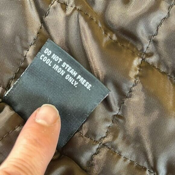 NEW Vintage 80s Wilsons Leather Thinsulate Lining Belted Jacket Coat XL Burgundy - Picture 9 of 13